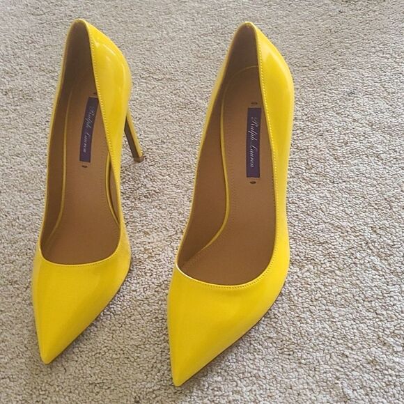 Ralph lauren purple label heels